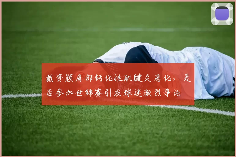 戴资颖肩部钙化性肌腱炎恶化，是否参加世锦赛引发球迷激烈争论